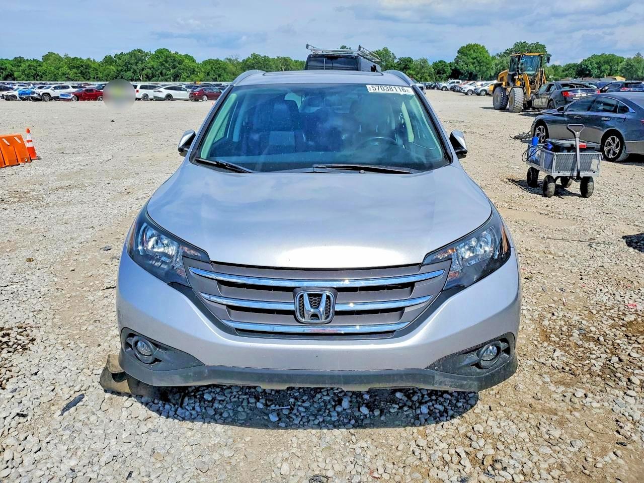 2012 Honda Cr-v Exl Silver vin: 5J6RM4H76CL012509