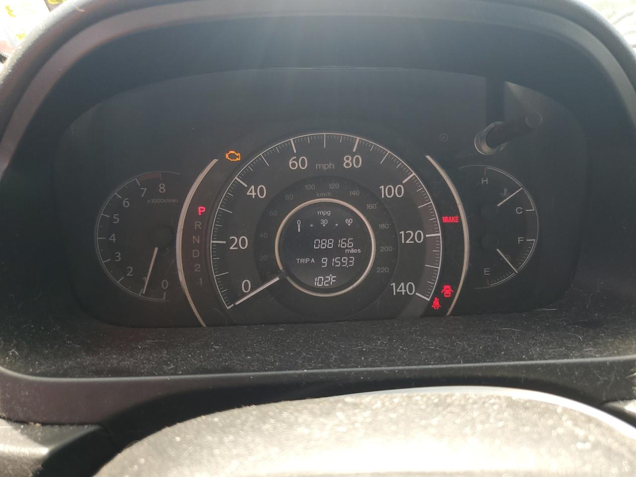 2012 Honda Cr-v Exl Blue vin: 5J6RM4H76CL019766