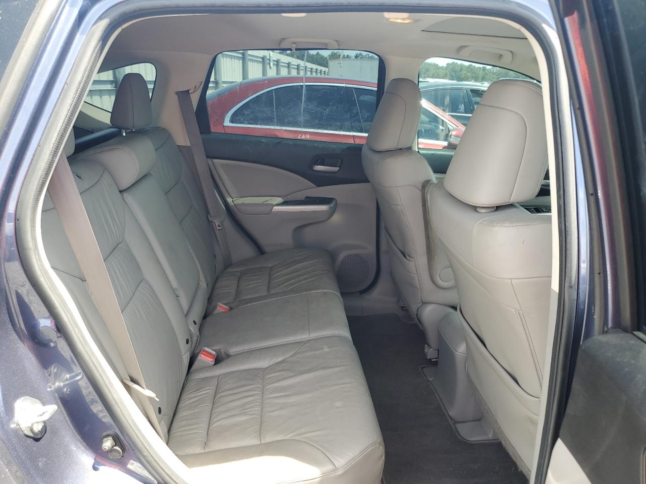 2012 Honda Cr-v Exl Blue vin: 5J6RM4H76CL019766