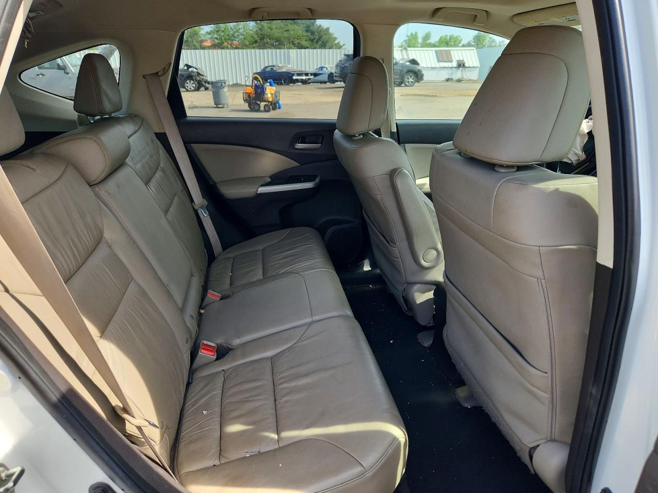 2012 Honda Cr-v Exl White vin: 5J6RM4H76CL058180