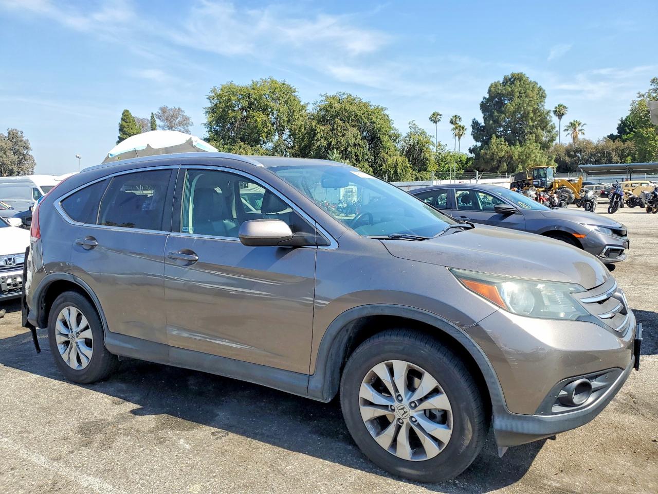 2012 Honda Cr-v Exl Gray vin: 5J6RM4H76CL067932
