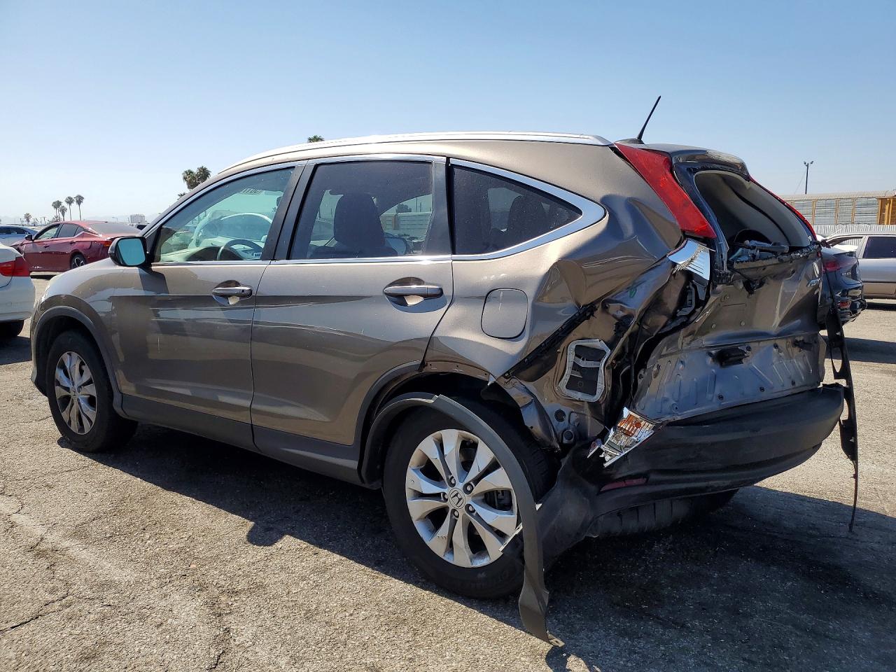 2012 Honda Cr-v Exl Gray vin: 5J6RM4H76CL067932