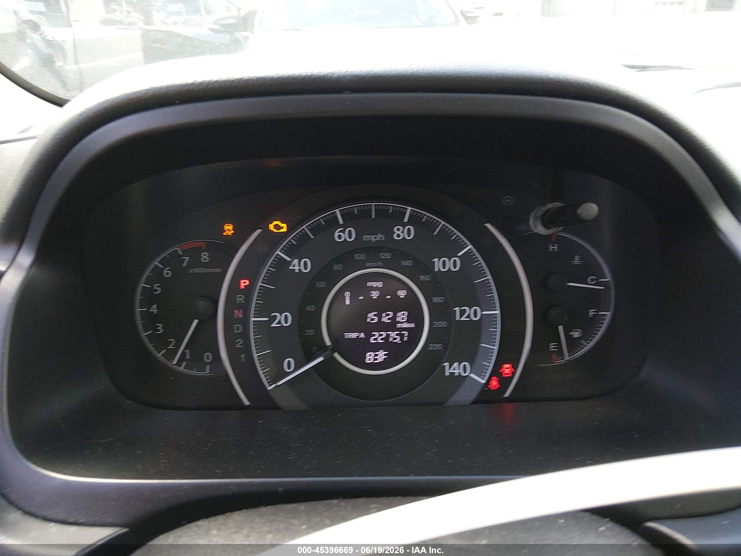 2012 Honda Cr-v Ex-l Blue vin: 5J6RM4H76CL077490
