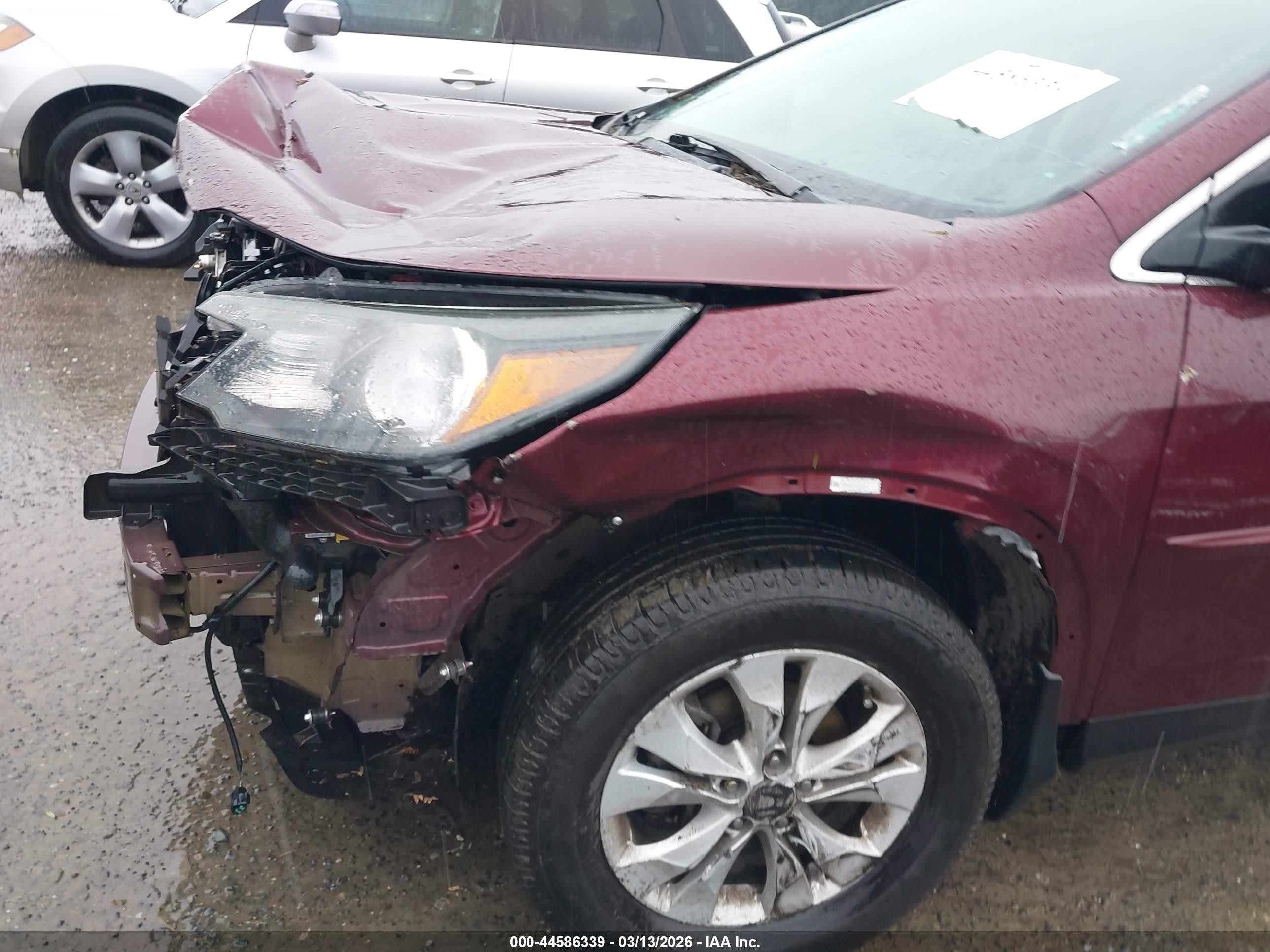 2013 Honda Cr-v Ex-l Brown vin: 5J6RM4H76DL006615