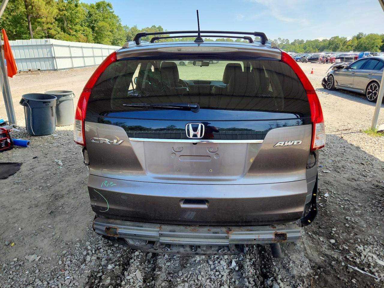 2013 Honda Cr-v Exl Gray vin: 5J6RM4H76DL013015