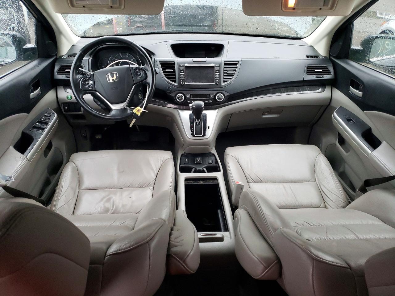 2013 Honda Cr-v Exl Gray vin: 5J6RM4H76DL015413