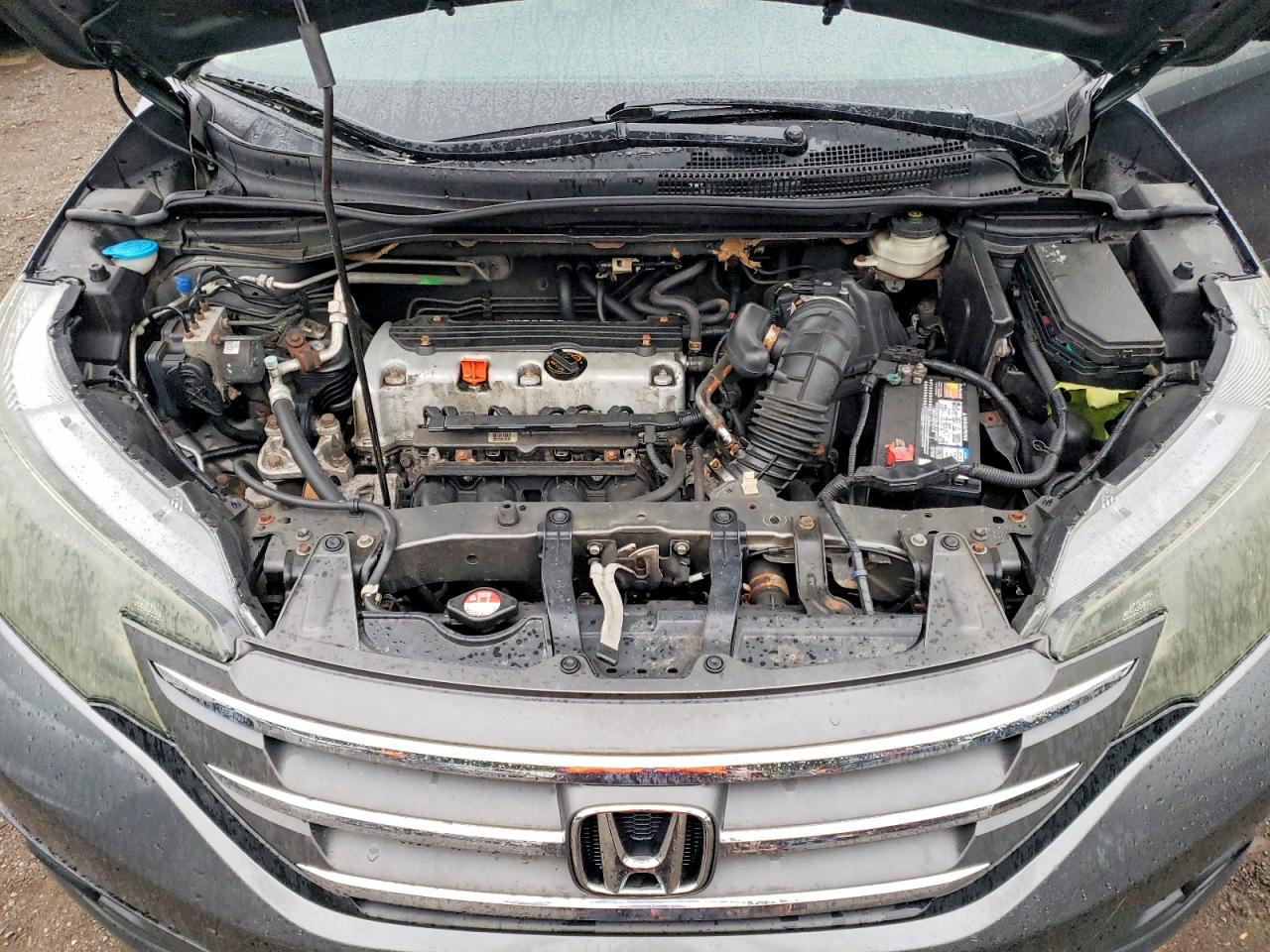 2013 Honda Cr-v Exl Gray vin: 5J6RM4H76DL015413