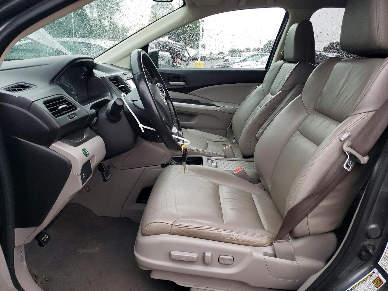 2013 Honda Cr-v Exl Gray vin: 5J6RM4H76DL015413