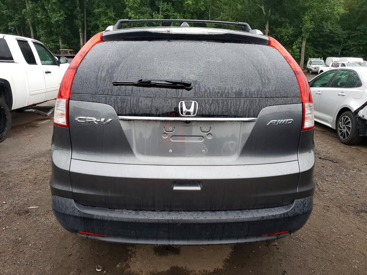 2013 Honda Cr-v Exl Gray vin: 5J6RM4H76DL015413