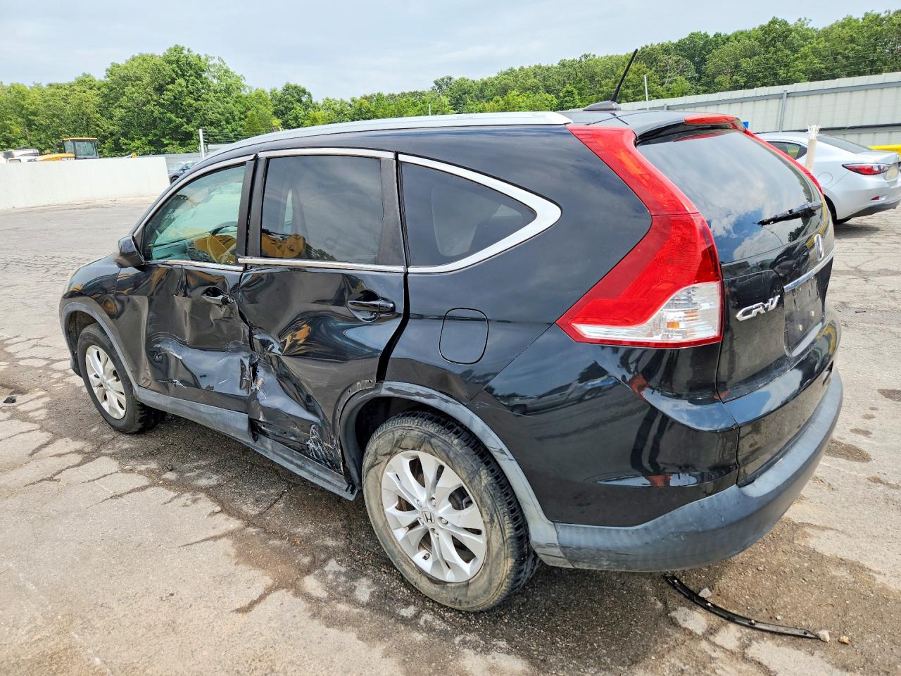 2013 Honda Cr-v Exl Black vin: 5J6RM4H76DL017484
