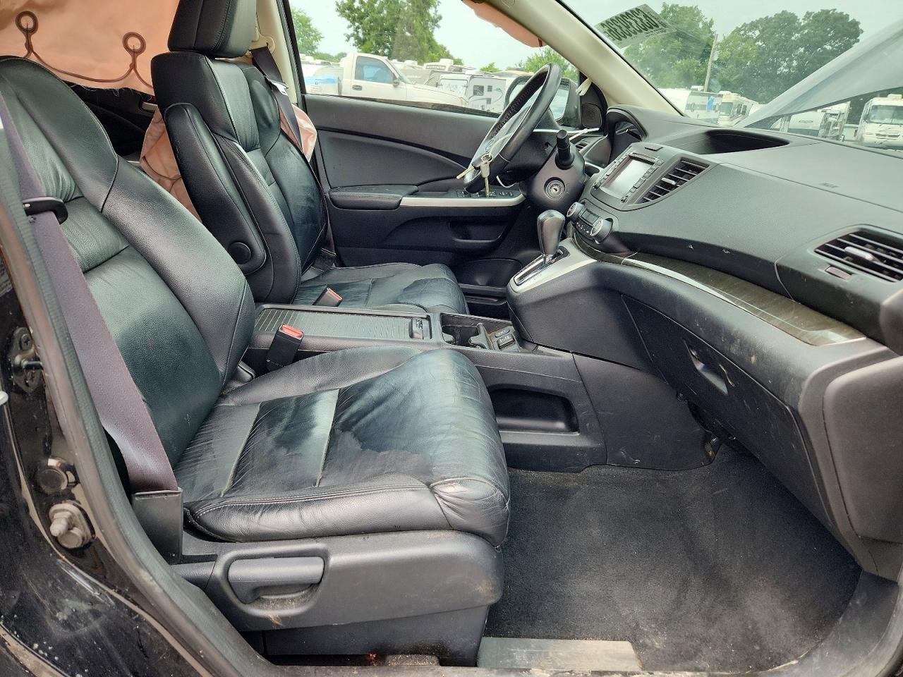 2013 Honda Cr-v Exl Black vin: 5J6RM4H76DL017484
