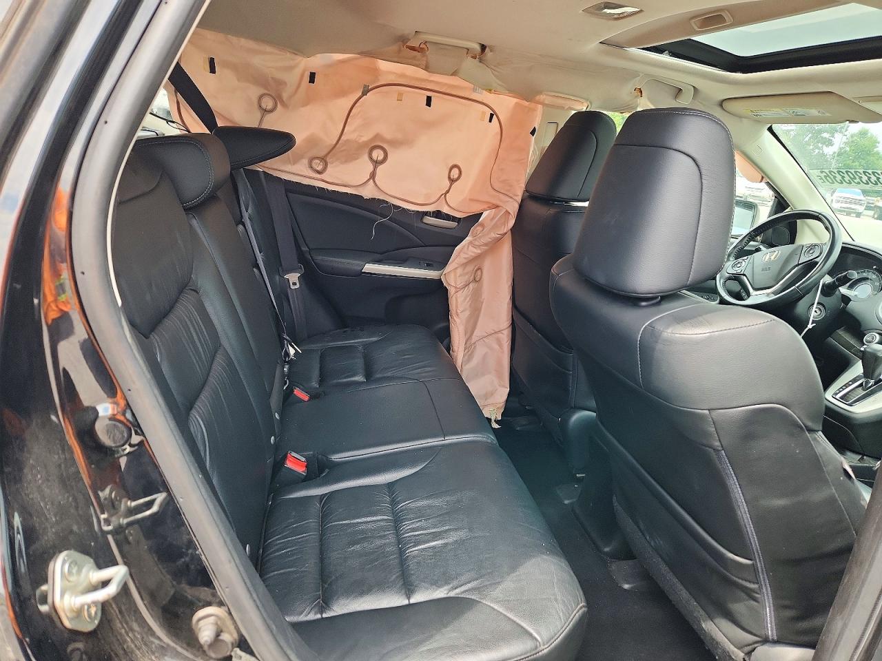 2013 Honda Cr-v Exl Black vin: 5J6RM4H76DL017484