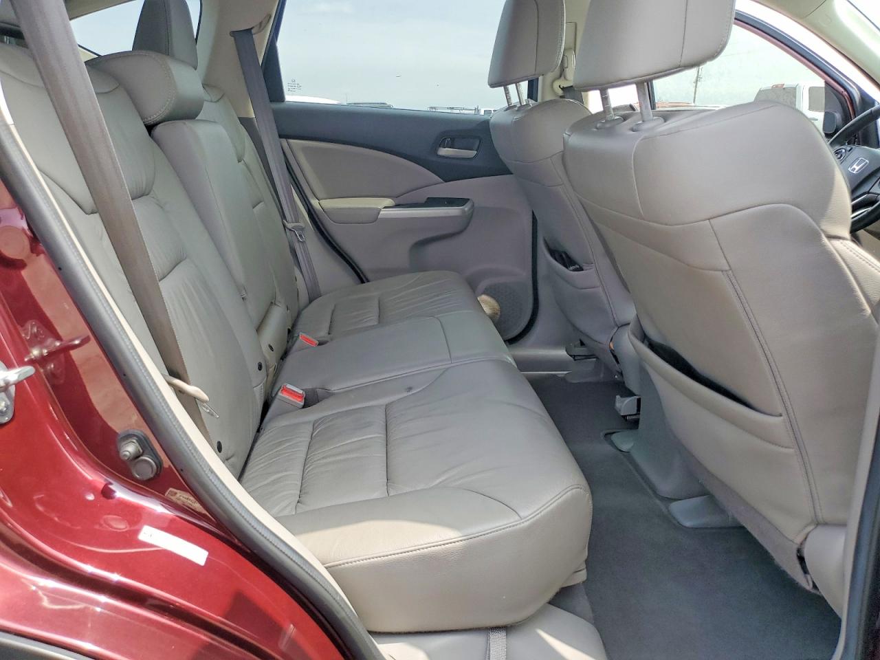 2013 Honda Cr-v Exl Burgundy vin: 5J6RM4H76DL018327