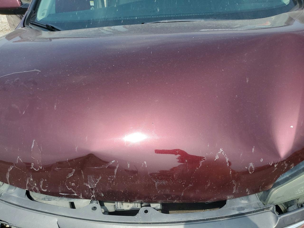 2013 Honda Cr-v Exl Burgundy vin: 5J6RM4H76DL018327