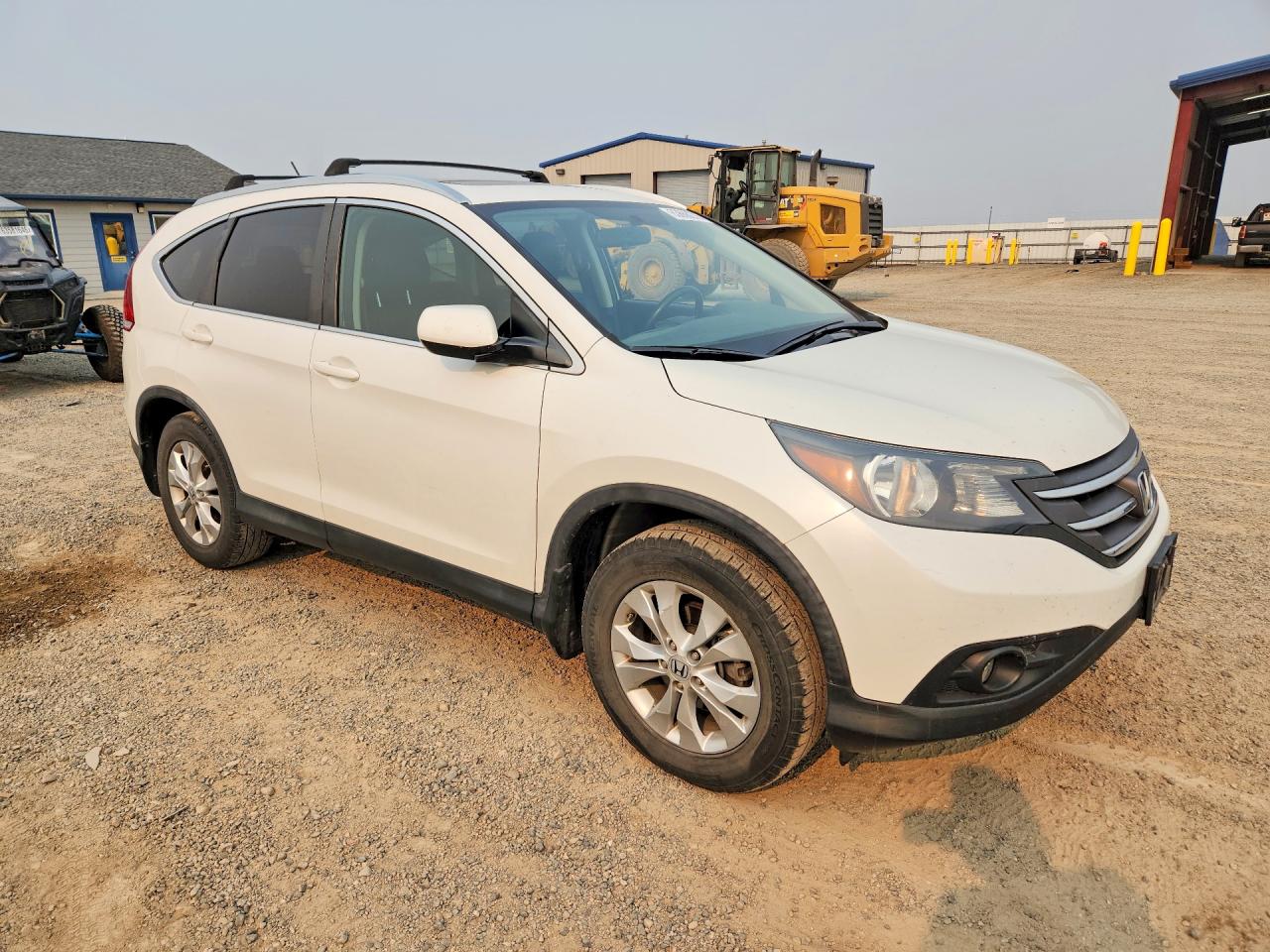 2013 Honda Cr-v Exl White vin: 5J6RM4H76DL033359