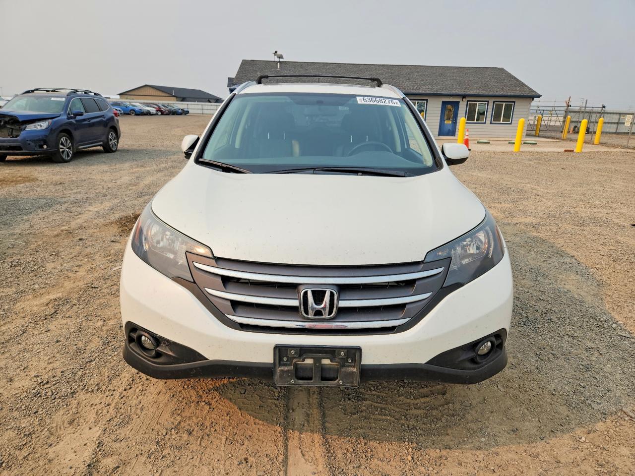 2013 Honda Cr-v Exl White vin: 5J6RM4H76DL033359