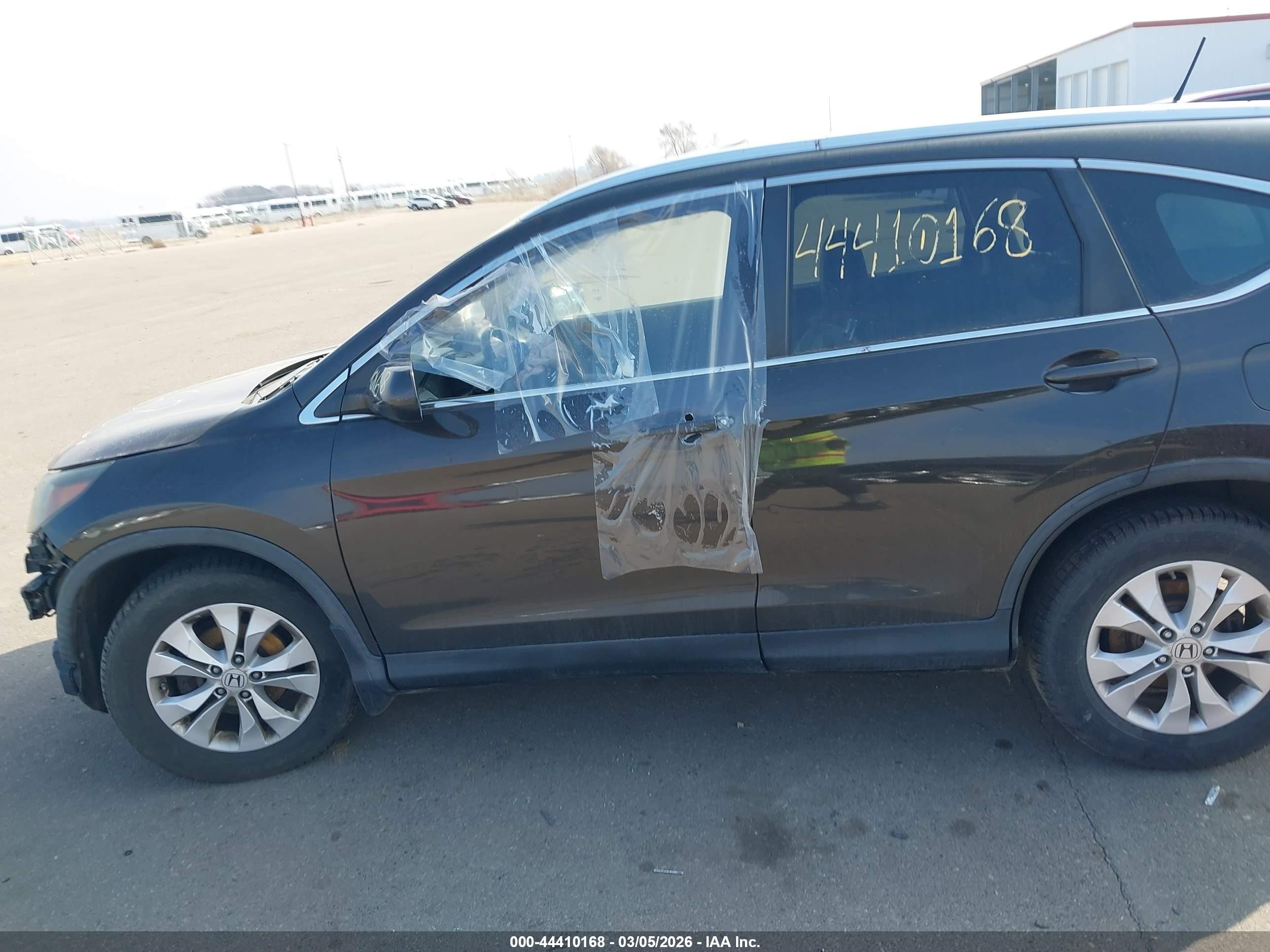 2013 Honda Cr-v Ex-l Brown vin: 5J6RM4H76DL041512