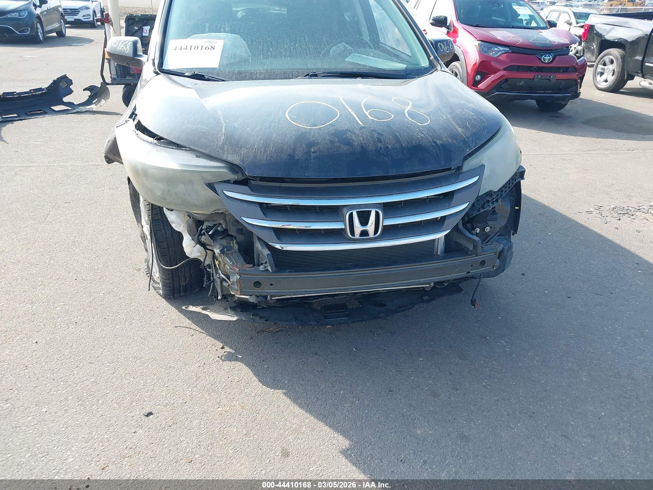 2013 Honda Cr-v Ex-l Brown vin: 5J6RM4H76DL041512