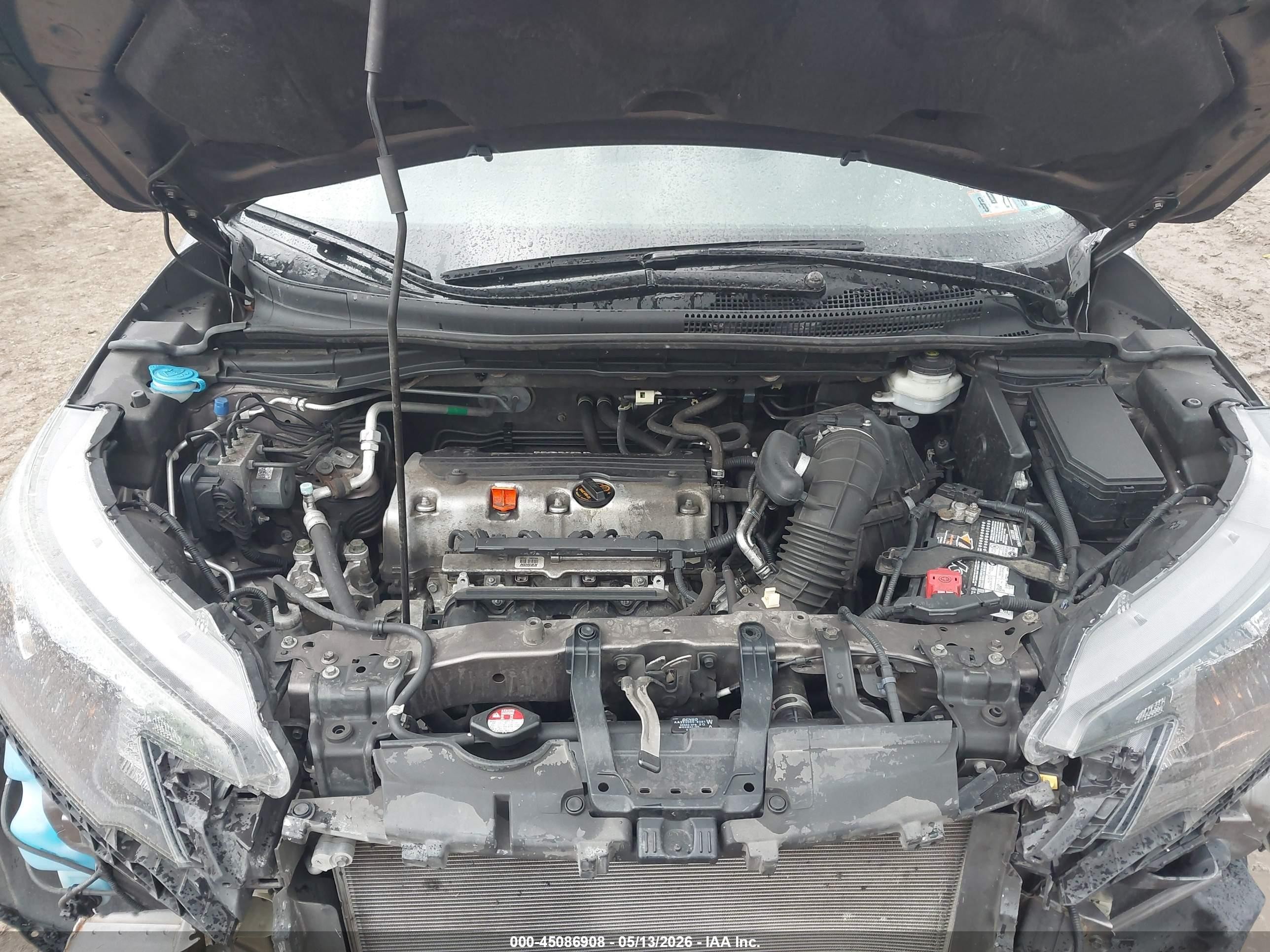2013 Honda Cr-v Ex-l Gray vin: 5J6RM4H76DL052445