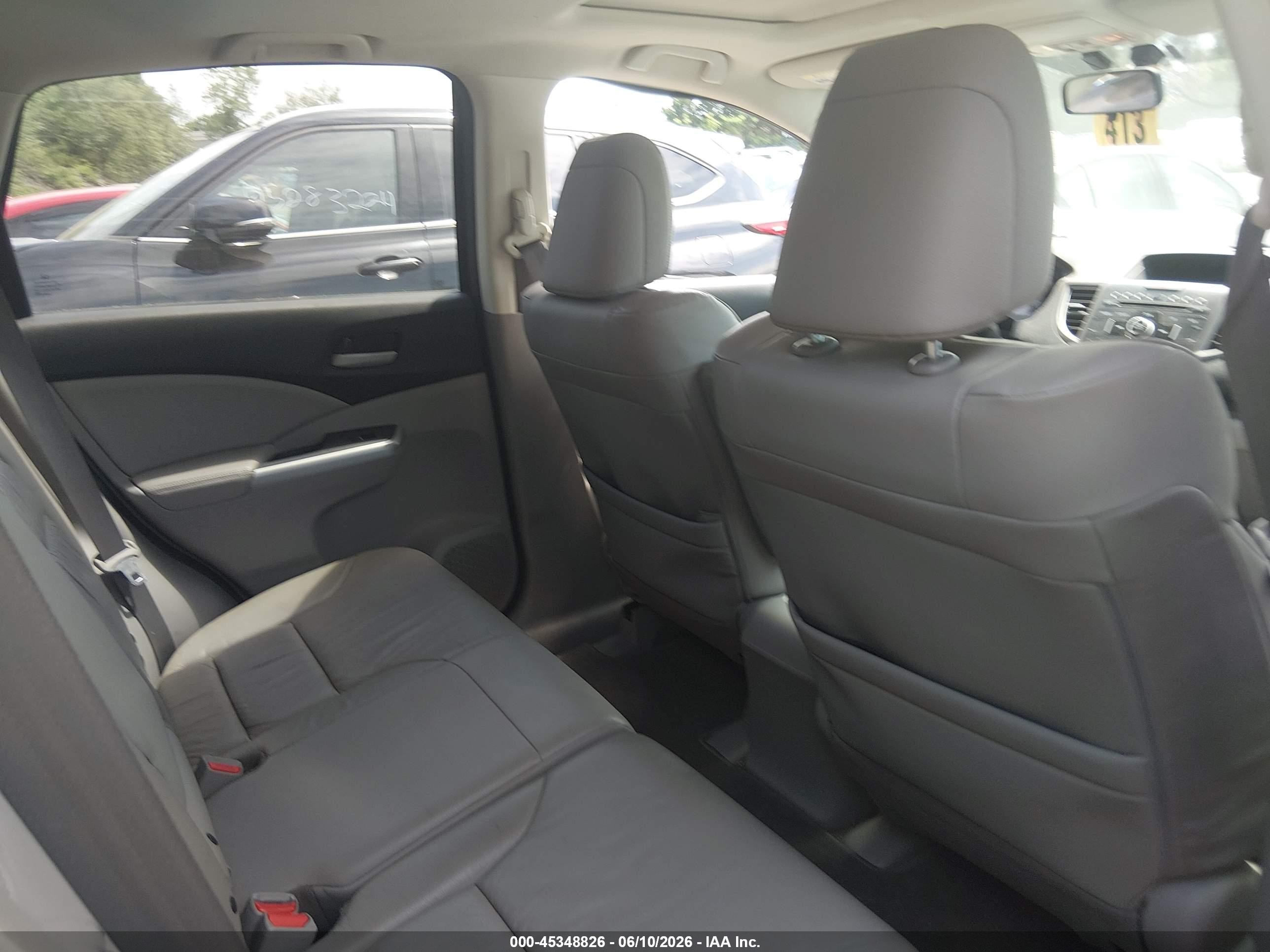 2013 Honda Cr-v Ex-l Maroon vin: 5J6RM4H76DL066264