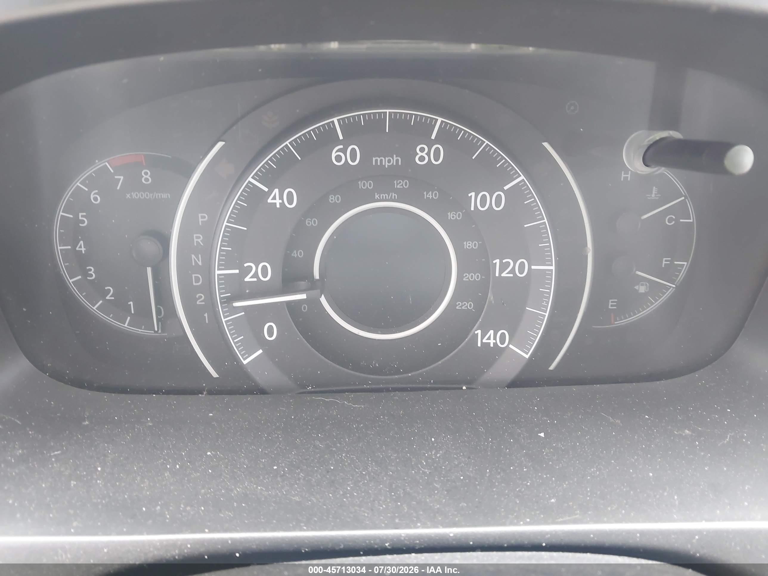 2013 Honda Cr-v Ex-l White vin: 5J6RM4H76DL067611