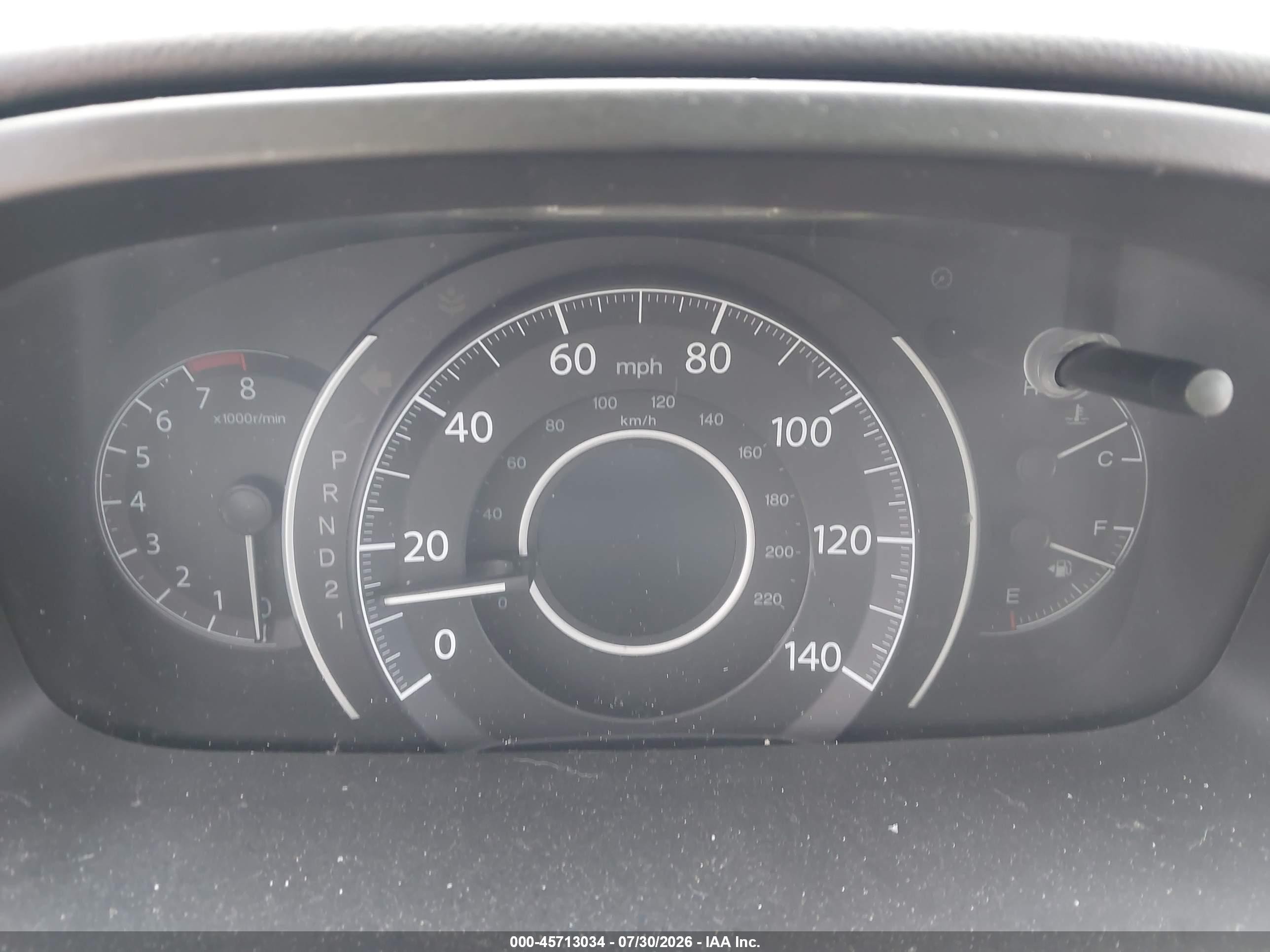 2013 Honda Cr-v Ex-l White vin: 5J6RM4H76DL067611