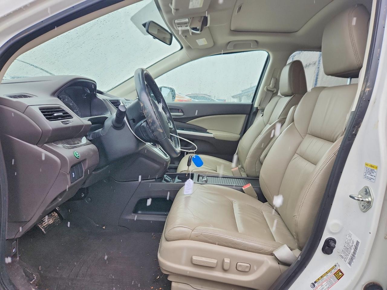 2013 Honda Cr-v Exl Белый vin: 5J6RM4H76DL068774