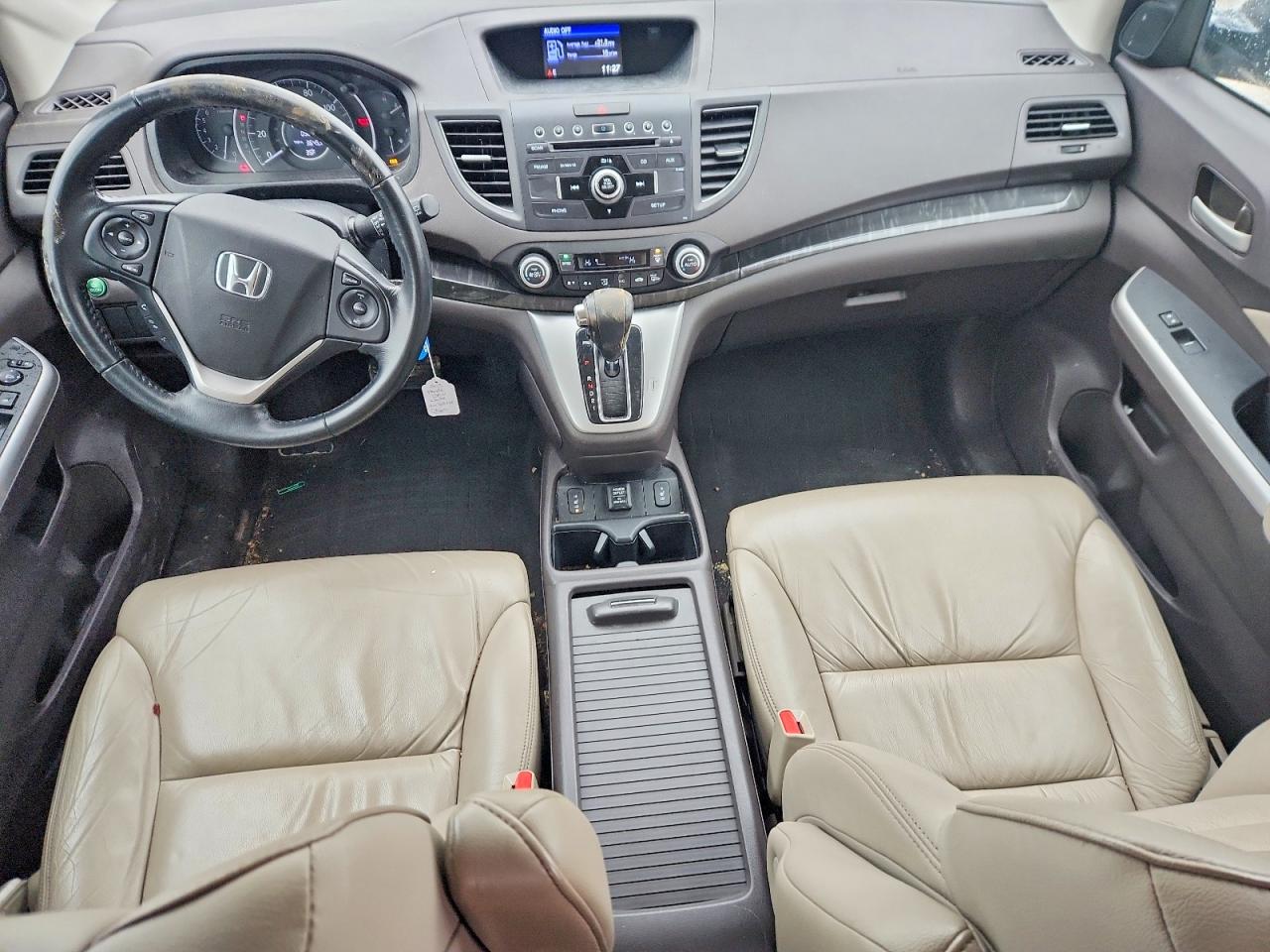2013 Honda Cr-v Exl Белый vin: 5J6RM4H76DL068774