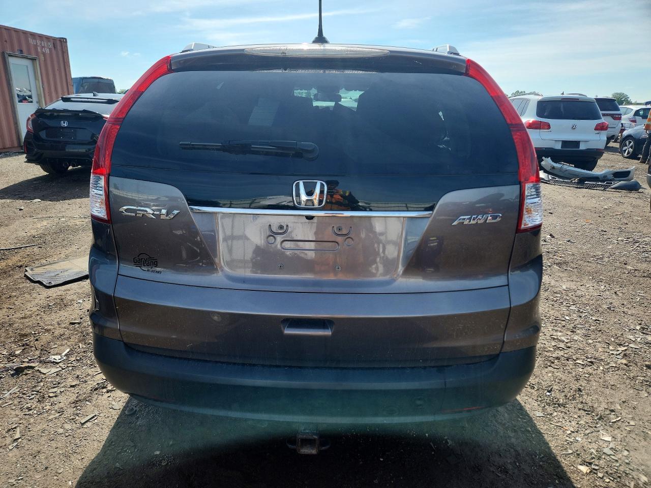 2013 Honda Cr-v Exl Gray vin: 5J6RM4H76DL069892