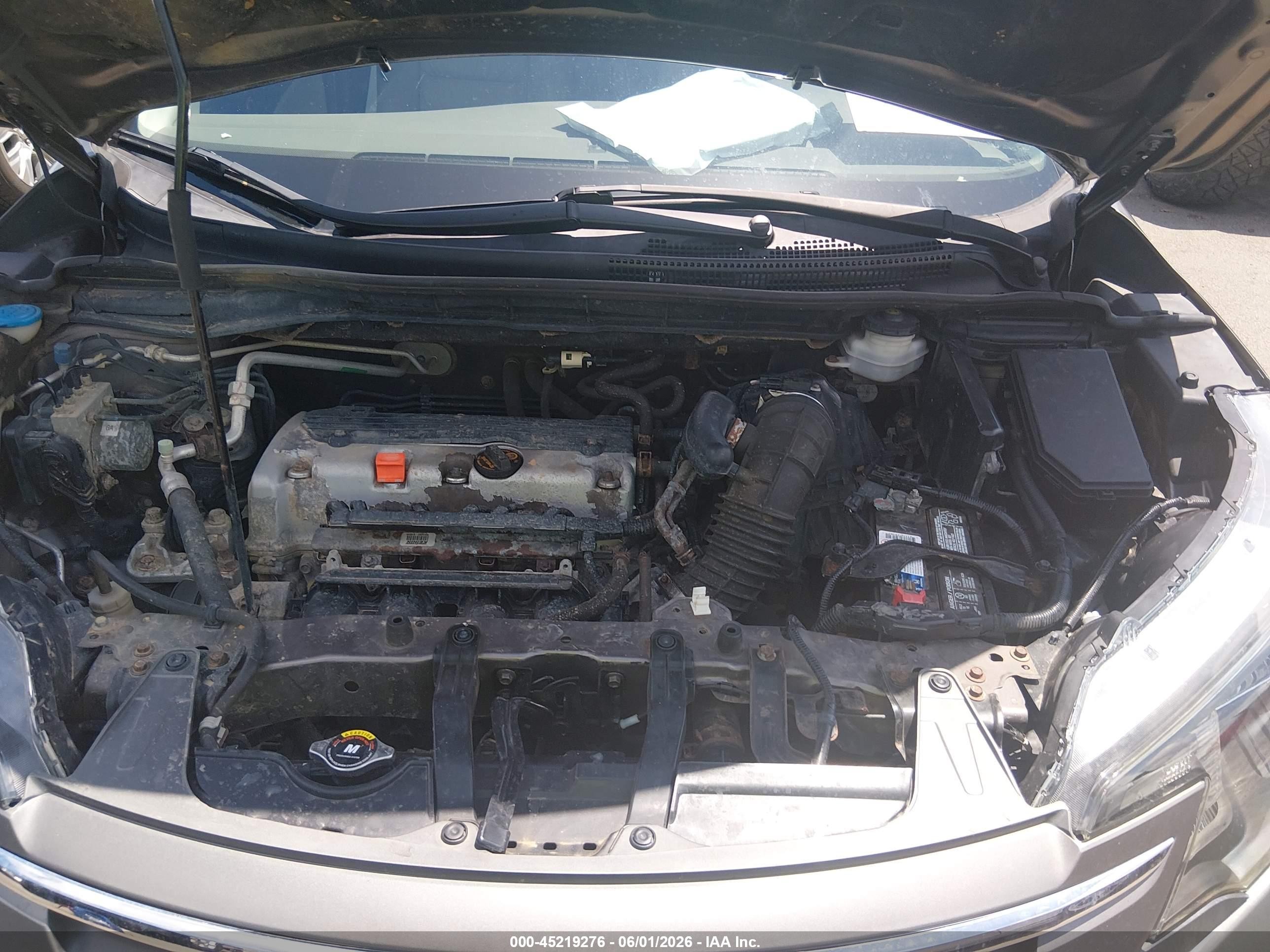 2013 Honda Cr-v Ex-l Gray vin: 5J6RM4H76DL072226
