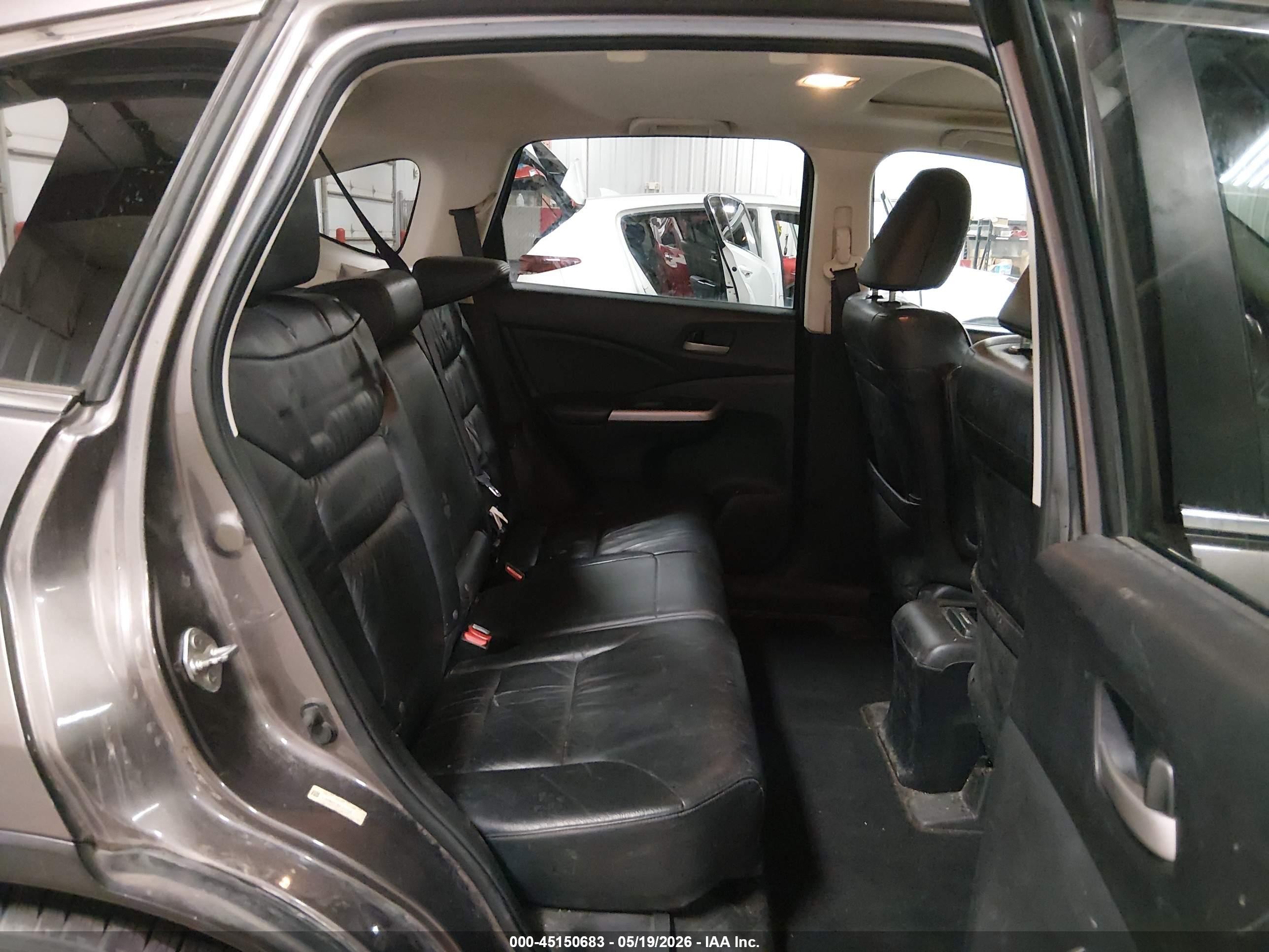 2013 Honda Cr-v Ex-l Gray vin: 5J6RM4H76DL077135