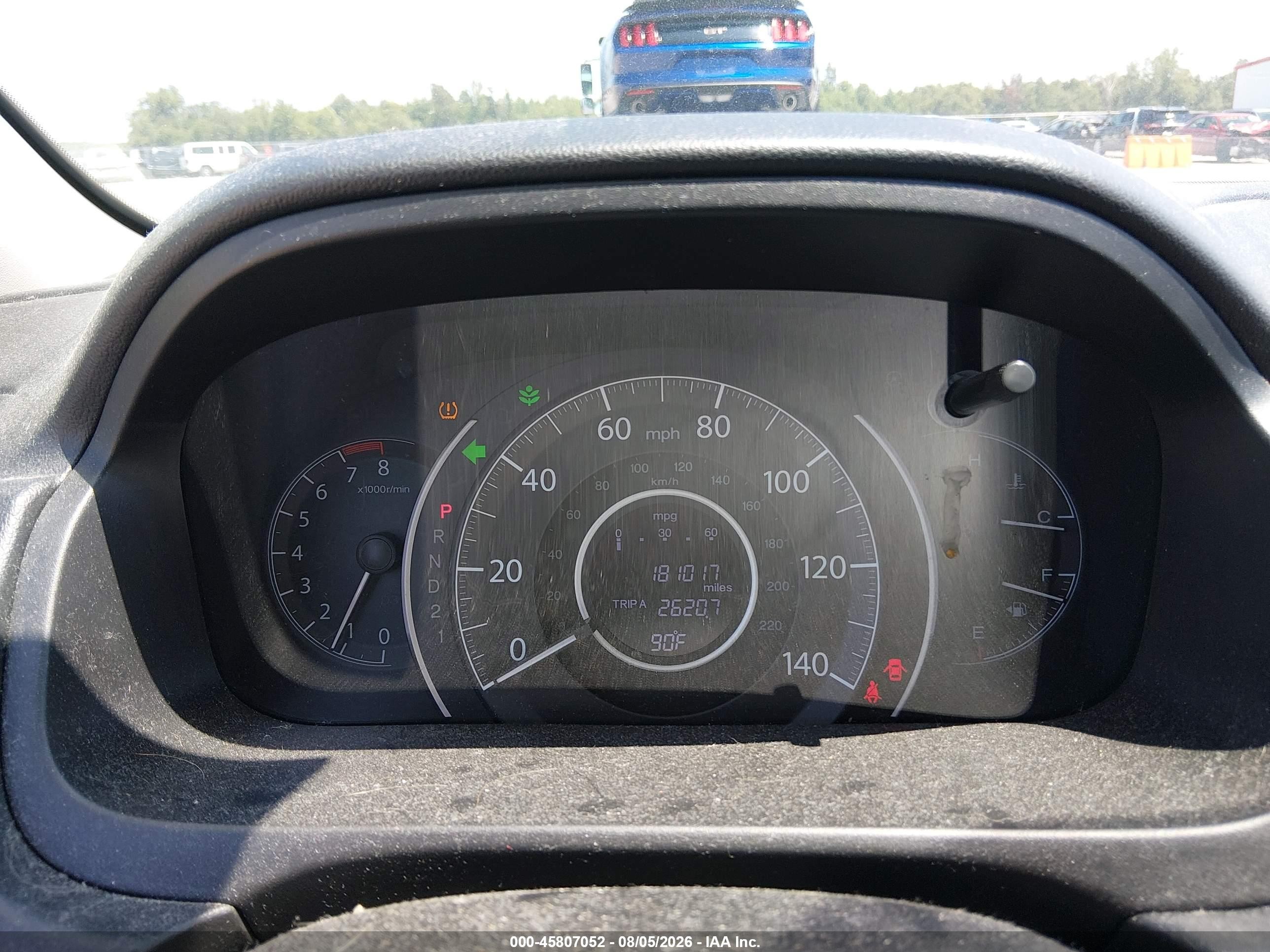 2013 Honda Cr-v Ex-l Серый vin: 5J6RM4H76DL077166