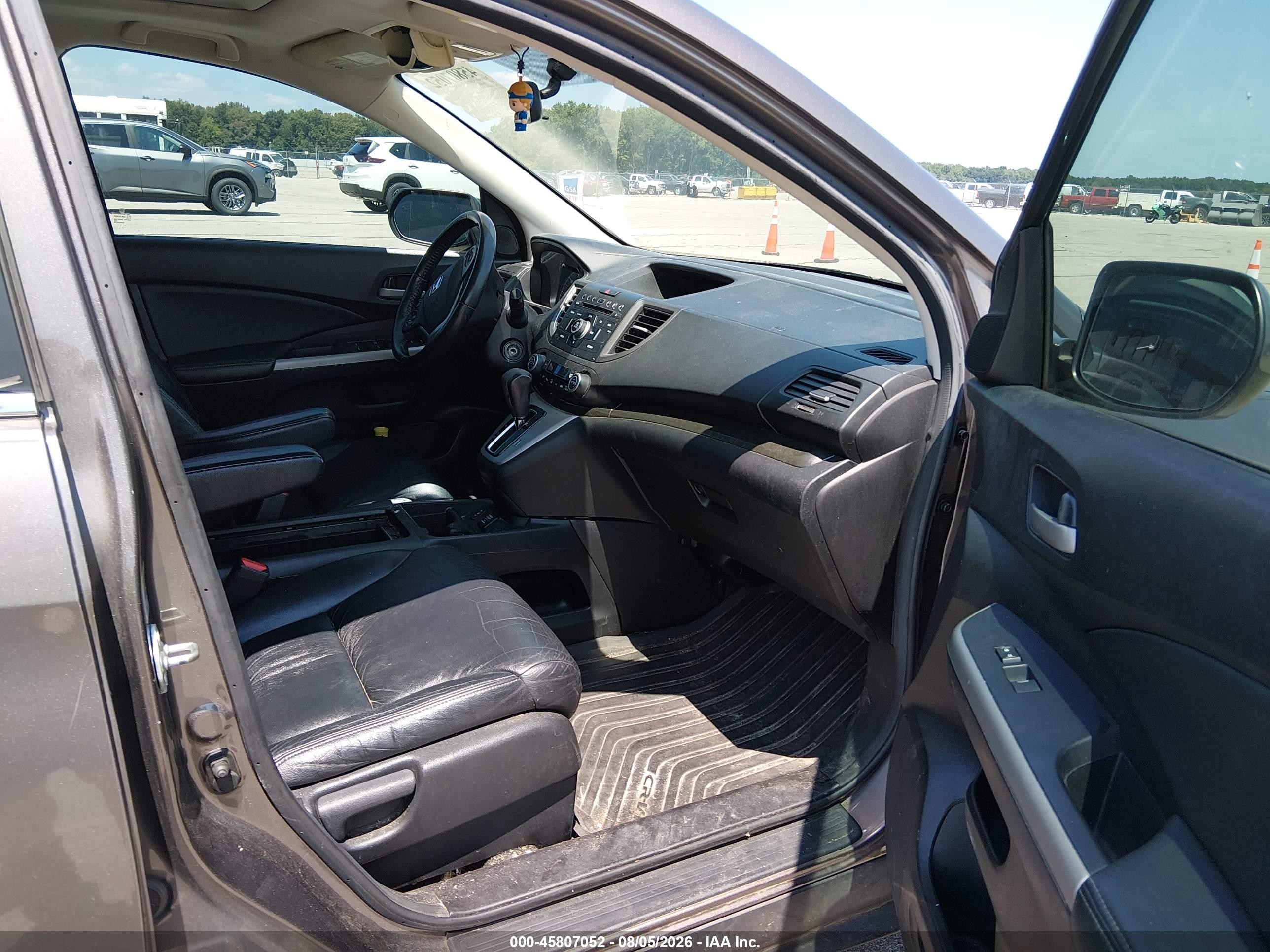 2013 Honda Cr-v Ex-l Серый vin: 5J6RM4H76DL077166