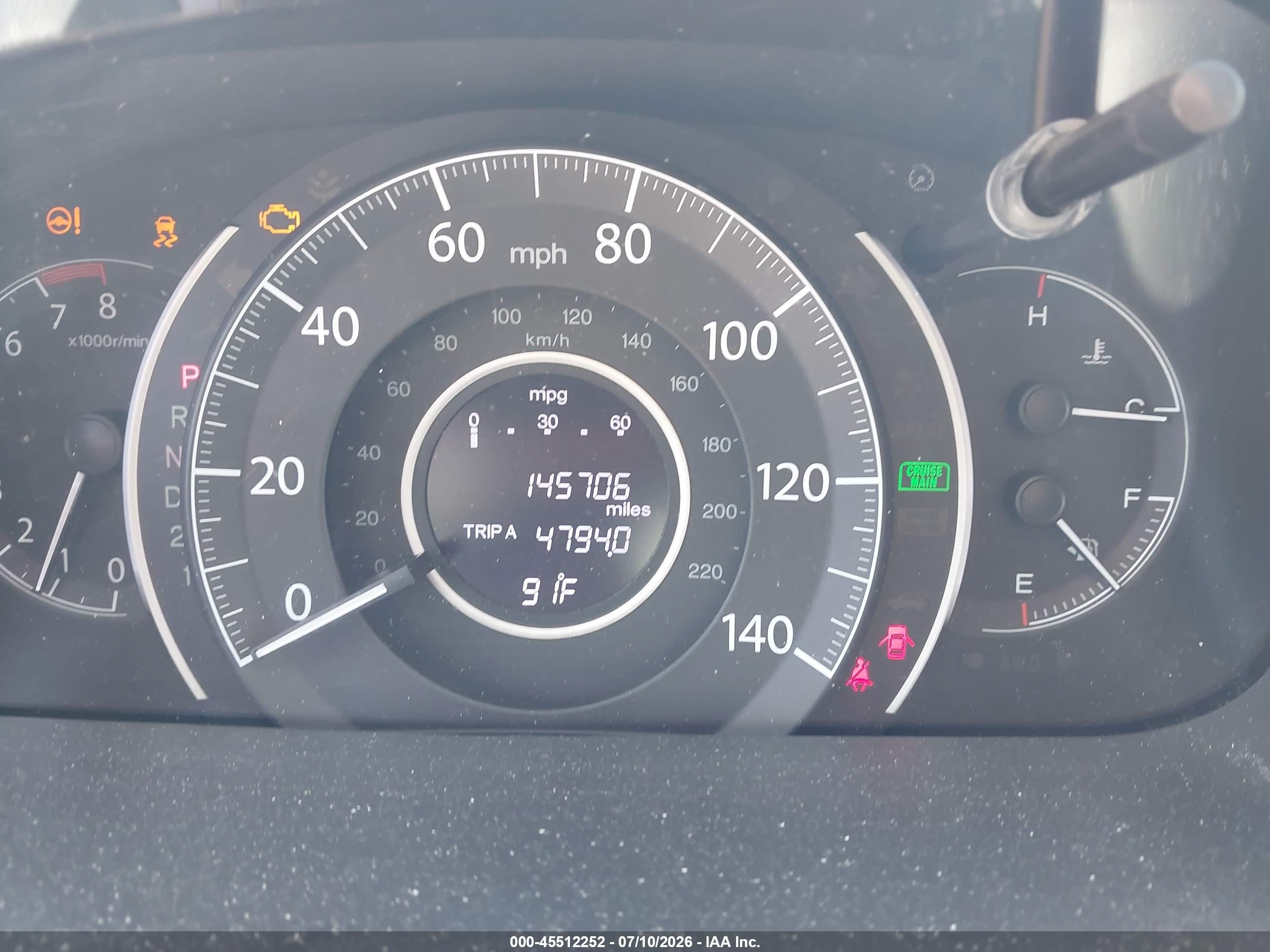 2013 Honda Cr-v Ex-l Темно-бордовый vin: 5J6RM4H76DL085851