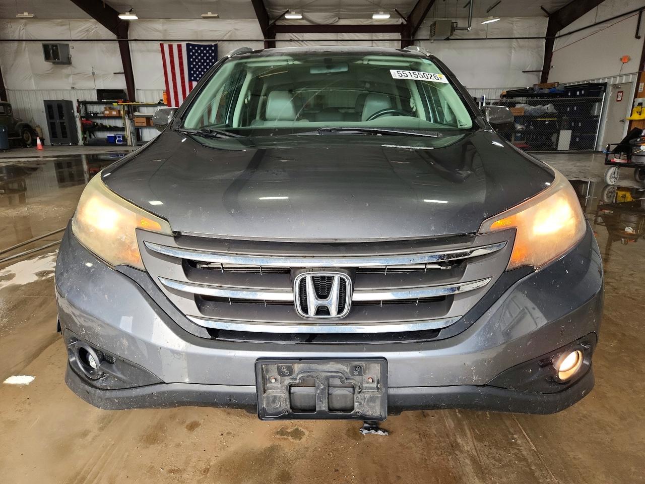 2014 Honda Cr-v Exl Gray vin: 5J6RM4H76EL011220