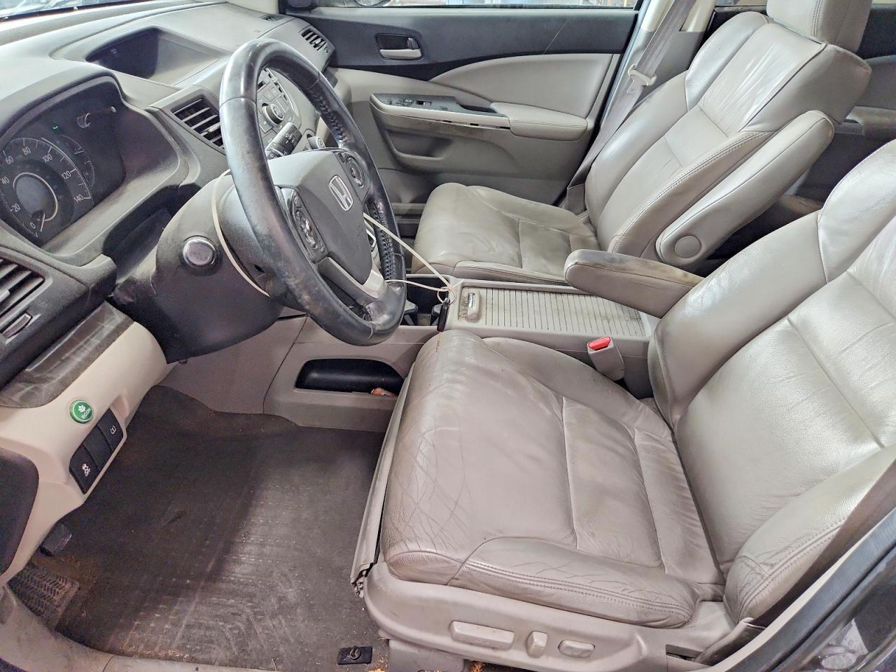 2014 Honda Cr-v Exl Gray vin: 5J6RM4H76EL011220