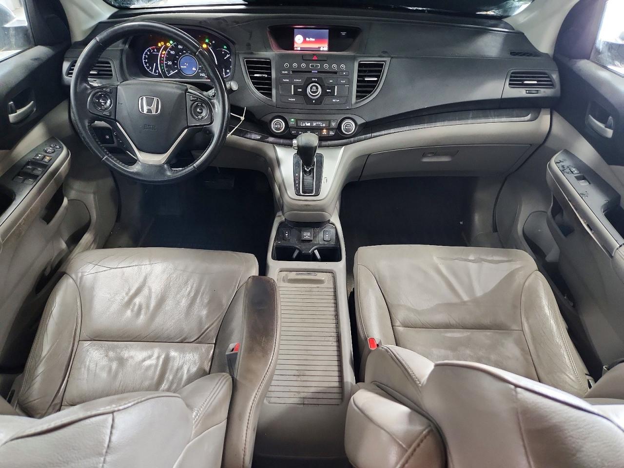 2014 Honda Cr-v Exl Gray vin: 5J6RM4H76EL011220