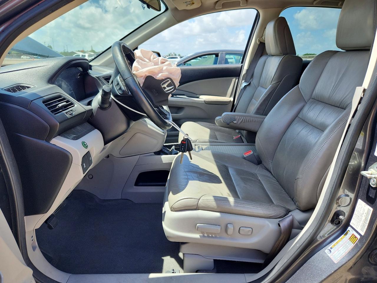 2014 Honda Cr-v Exl Silver vin: 5J6RM4H76EL040622