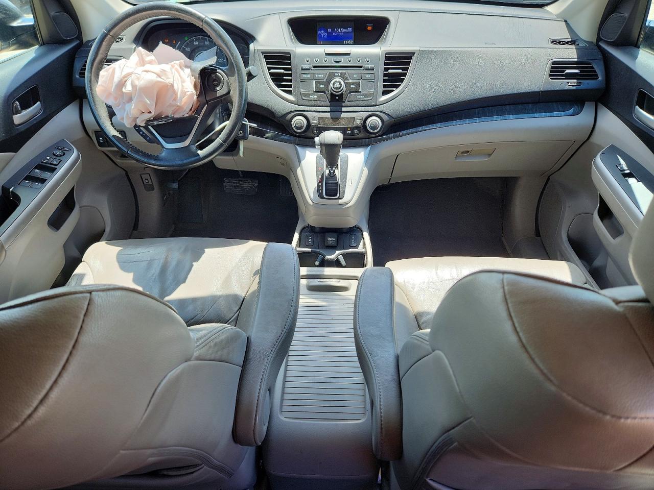 2014 Honda Cr-v Exl Silver vin: 5J6RM4H76EL040622