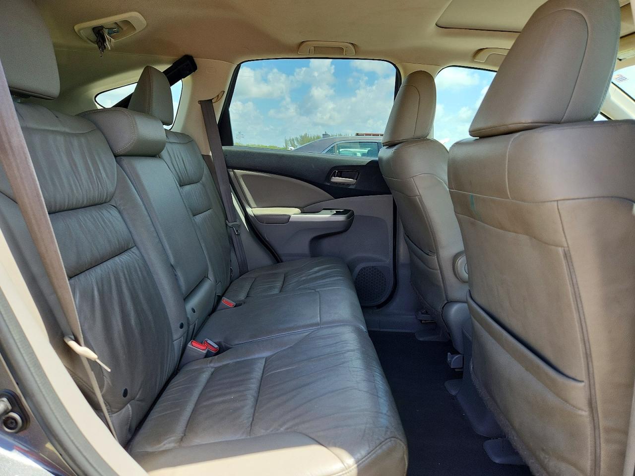 2014 Honda Cr-v Exl Silver vin: 5J6RM4H76EL040622
