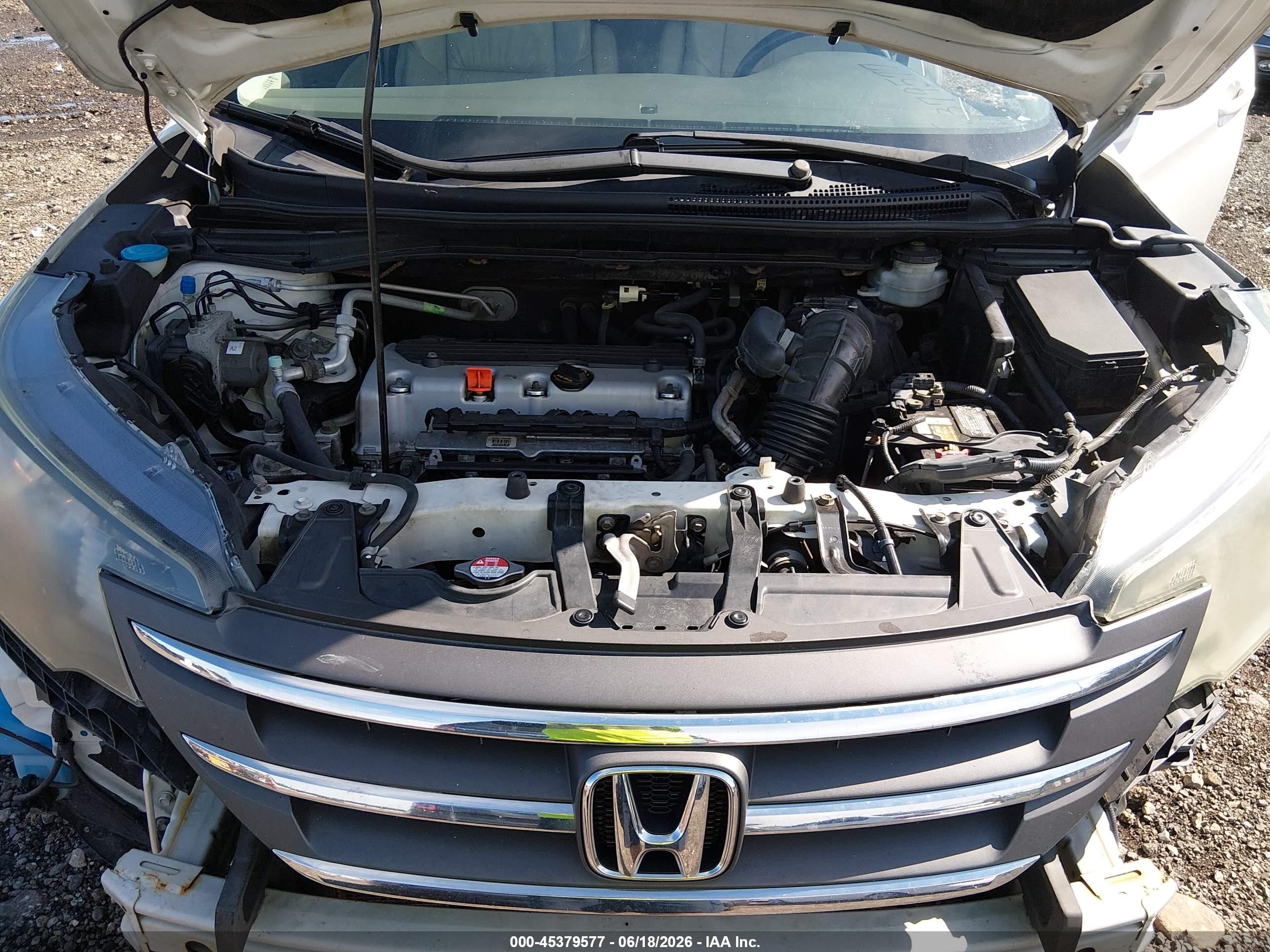 2014 Honda Cr-v Ex-l Белый vin: 5J6RM4H76EL048574