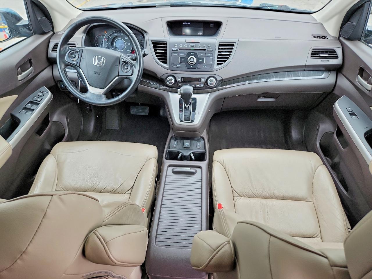 2014 Honda Cr-v Exl Синий vin: 5J6RM4H76EL103430