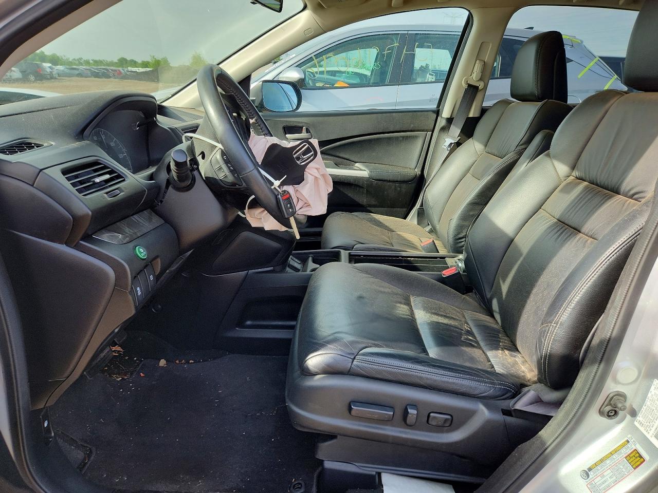 2014 Honda Cr-v Exl Silver vin: 5J6RM4H76EL105033