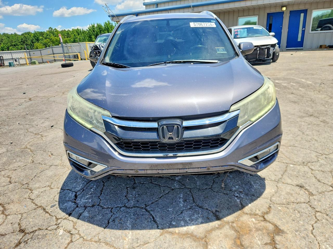 2015 Honda Cr-v Exl Gray vin: 5J6RM4H76FL010568