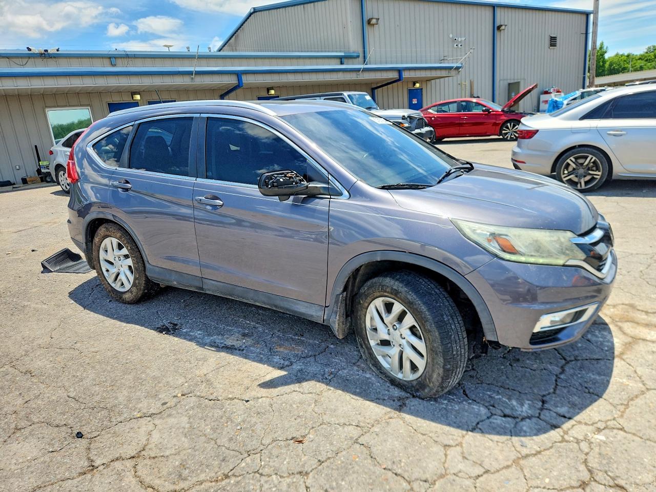 2015 Honda Cr-v Exl Gray vin: 5J6RM4H76FL010568