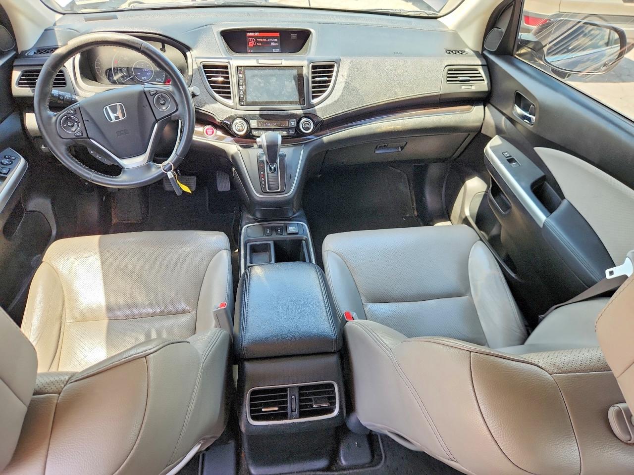 2015 Honda Cr-v Exl Gray vin: 5J6RM4H76FL010568