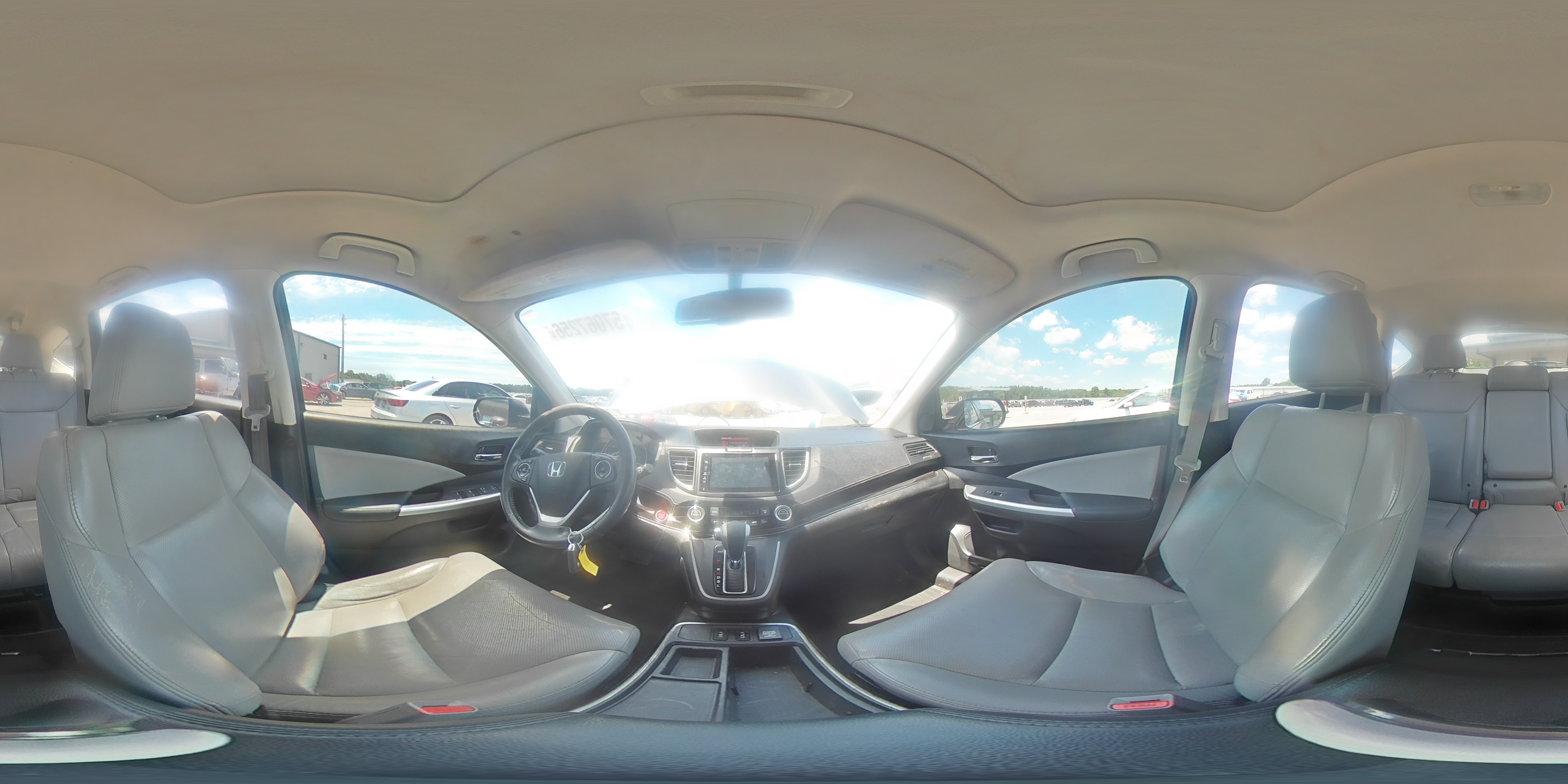2015 Honda Cr-v Exl Gray vin: 5J6RM4H76FL010568
