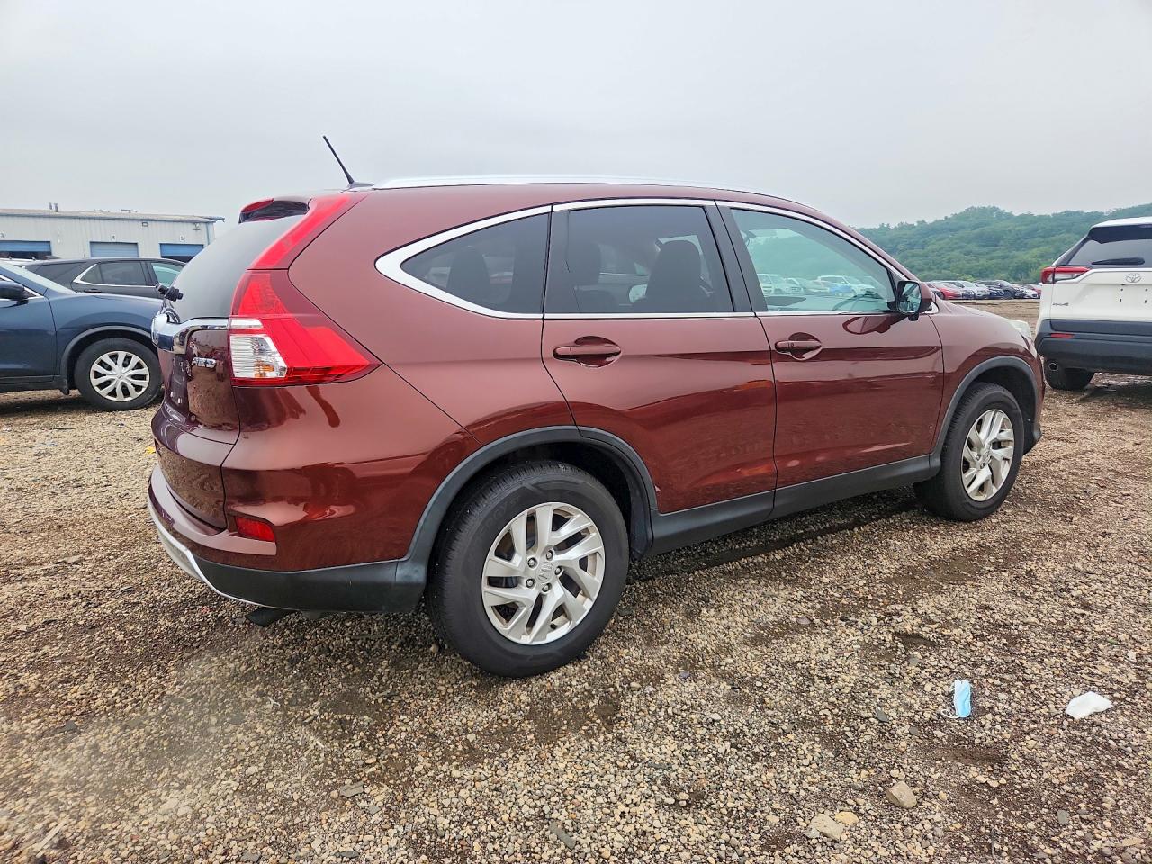 2015 Honda Cr-v Exl Brown vin: 5J6RM4H76FL053887