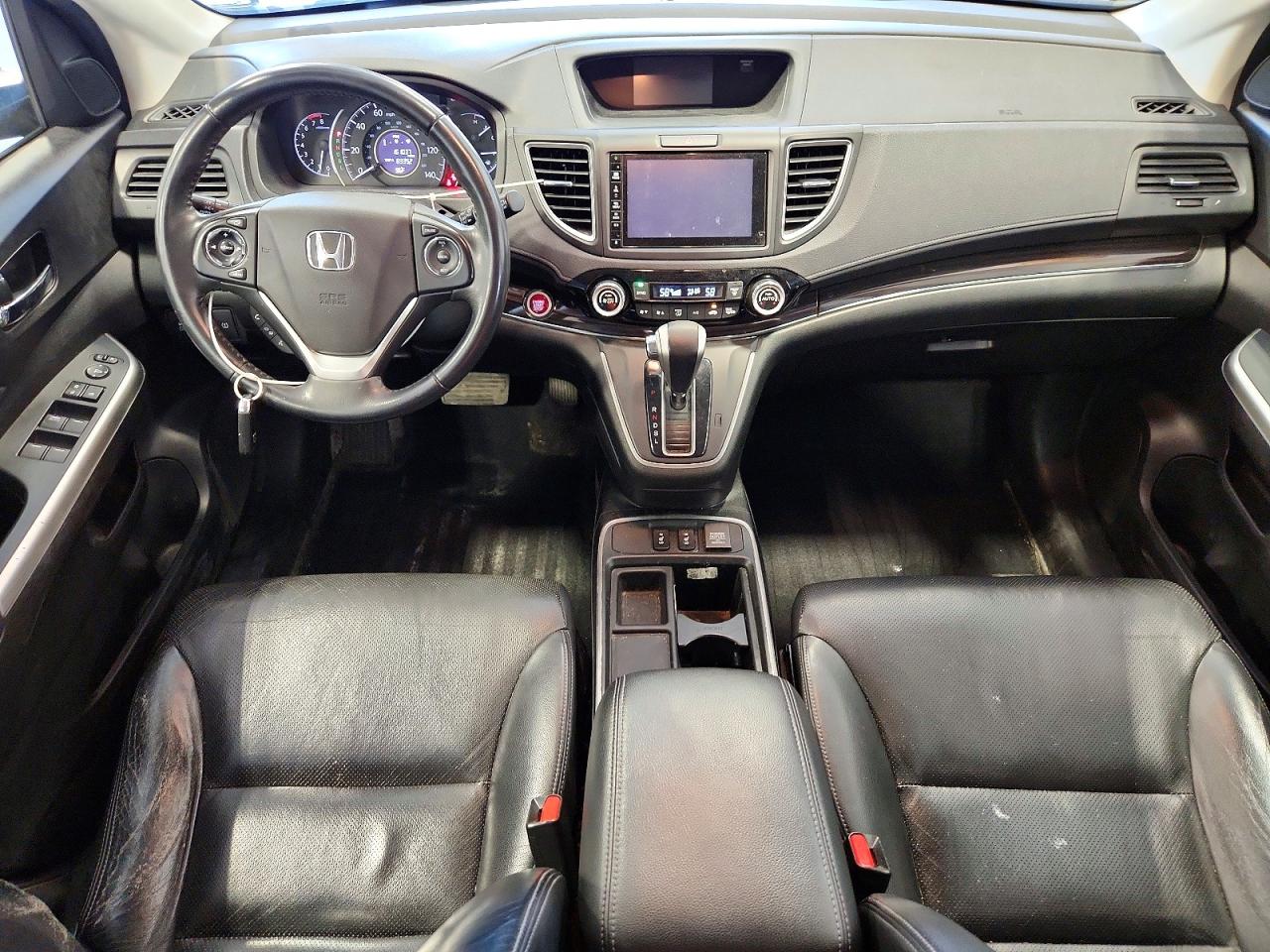 2015 Honda Cr-v Exl Gray vin: 5J6RM4H76FL134050