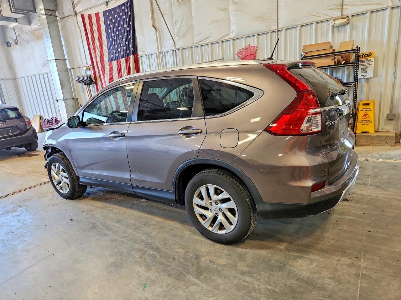 2015 Honda Cr-v Exl Gray vin: 5J6RM4H76FL134050